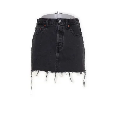 Spijkerrok (Grijs) van Levi's Premium Katoen