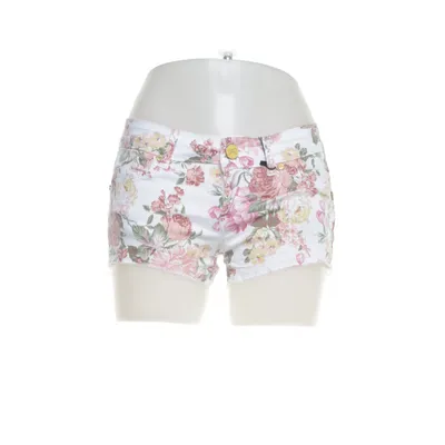 Shorts (White, Multicolored) from Simply Chic Cotton, Elastane