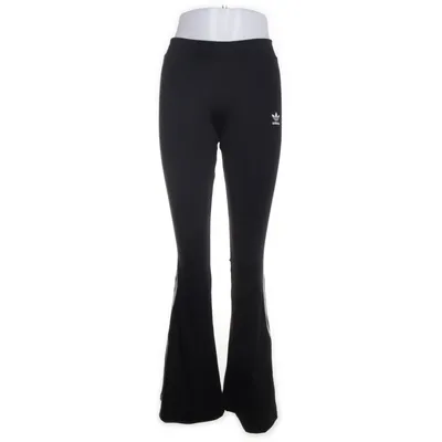 Mjukisbyxor (Svart, Vit) från Adidas Polyester, Elastan