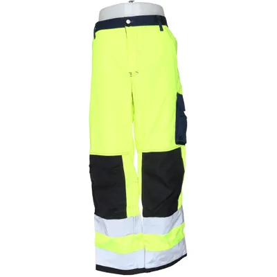 Arbetsbyxor (Gul, Svart, Silverfärgad) från Delias Bomull, Polyester