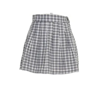 Rok (Wit, Zwart, Lila) van Bershka Polyester, Viscose