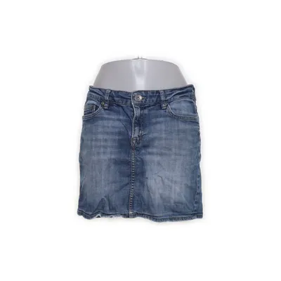 Jeanskjol (Blå) från L.O.G.G by H&M Bomull, Elastan