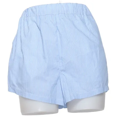 Pyjamasshorts (Blå, Hvid) fra Mathilde Gøhler x NA-KD Bomuld