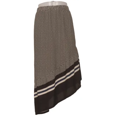 Rok (Zwart, Wit, Blauw) van Stig P Polyester