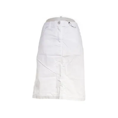 Jeanskjol (Vit) från Punt Roma Bomull, Polyester