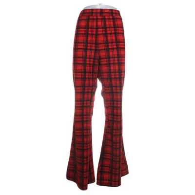 Palazzo pants (Red, Multicolored) from Shein Curve Elastane, Polyester