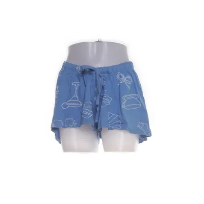 Pajama shorts (Blue, White) from ASOS Cotton