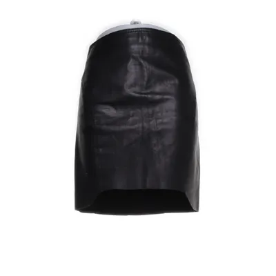 Läderkjol (Svart) från Acne Skinn, Polyester, Acetat
