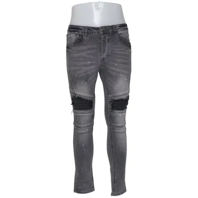 Jeans (Grå) från Glorious Gangsta Bomull, Elastan, Polyester