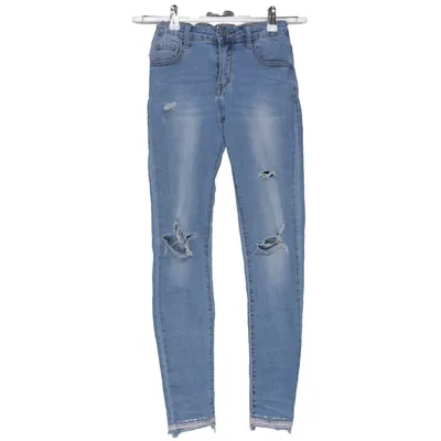 Jeans (Blå) från Dream Girl Bomull, Elastan