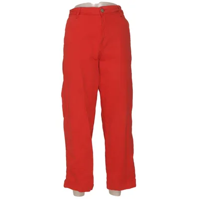 Spijkerbroek (Rood) van Lee Katoen, Elastaan