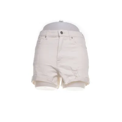 Jeansshorts (Hvid) fra H&M Bomuld, Elastan