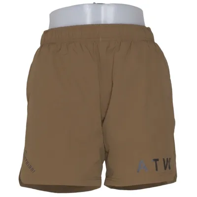 Sportshorts (Braun) von Halo Elasthan, Polyamid