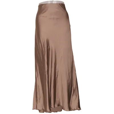 Långkjol (Brun) från The Black Label Collection Lager 157 Polyester