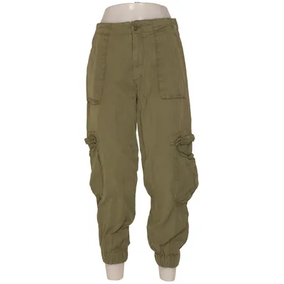 Pantalon cargo (Vert) de Stradivarius Lyocell