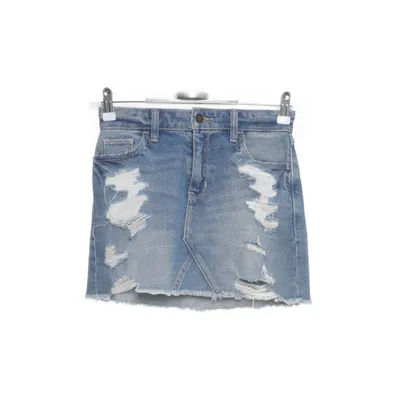 Jeansshorts (Blå, Vit) från Hollister California Bomull, Elastan