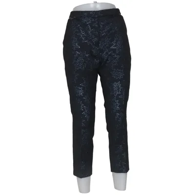 Pants (Black, Blue) from Karl Lagerfeld Acetate, Cotton, Polyamide, Polyester