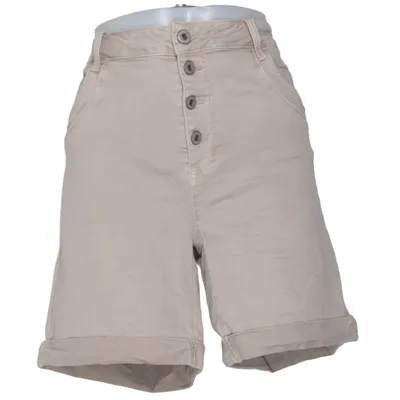 Shorts (Beige) från Karostar Bomull, Elastan