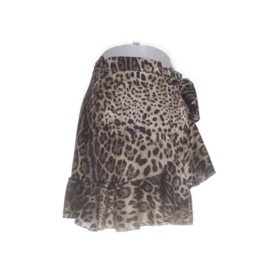 Omlottkjol (Brun, Svart) Polyester