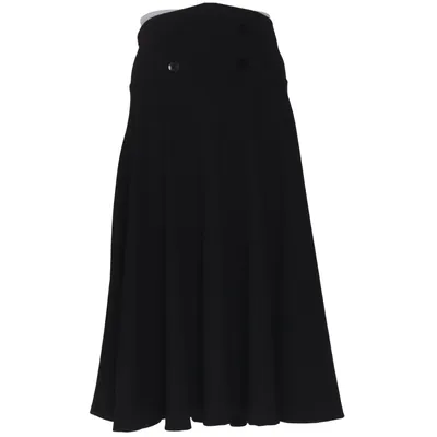 Långkjol (Svart) från Belsira Elastan, Polyester