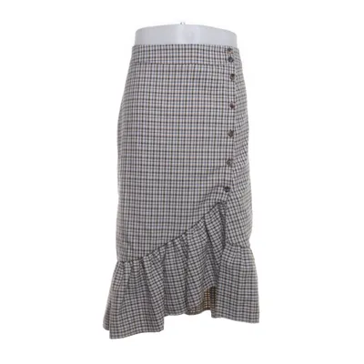 Wikkelrok (Grijs, Meerkleurig) van Baum Und Pferdgarten Elastaan, Polyester, Viscose