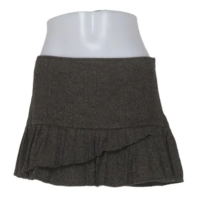 Jupe (Gris) de Sisley Élasthane, Soie, Laine