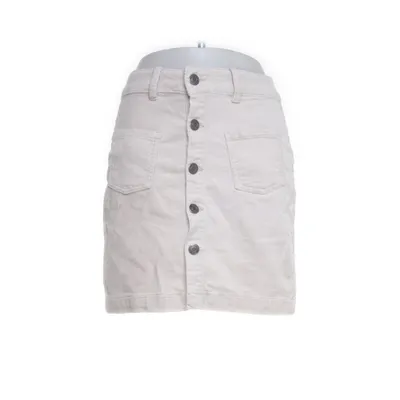 Rok (Beige) van Essentials Katoen, Elastaan