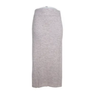 Maxi skirt (Gray, Brown) from Pieces Polyester, Acrylic