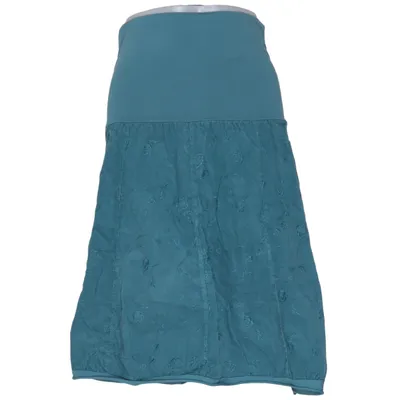 Jupe (Bleu) de Julia Wang Coton, Élasthane