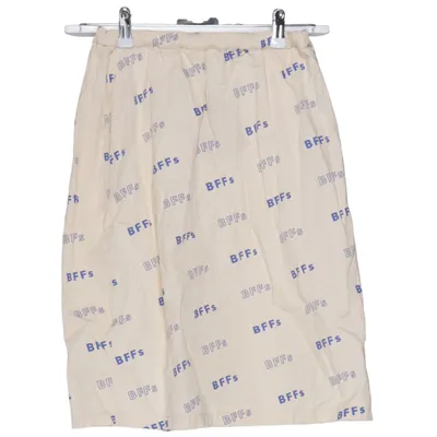 Jupe (Beige, Bleu) de Tinycottons Coton