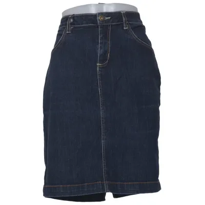 Jeansnederdel (Blå) fra Casual by Halens Bomuld, Elastan