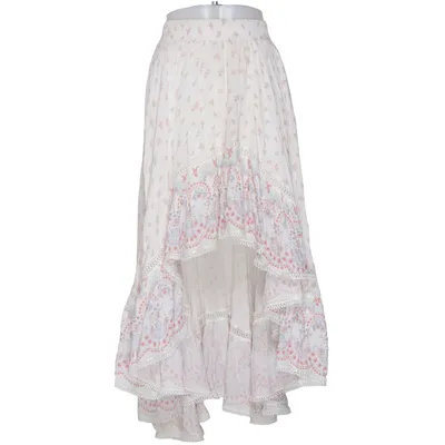Skirt (White, Multicolored) from By Malina