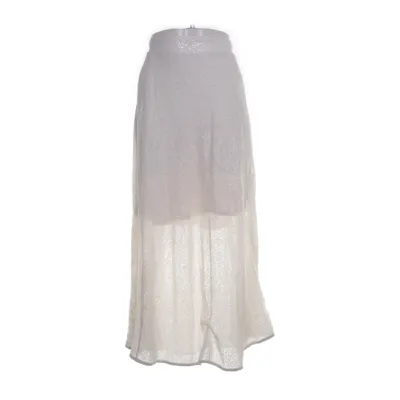 Långkjol (Vit) från H&M Elastan, Polyester