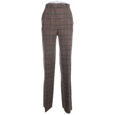 Kostuumbroek (Bruin, Meerkleurig) van MaxMara Studio Wol