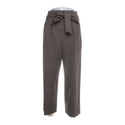 Byxor (Brun, Flerfärgad) från Zara Woman Polyester, Viskos