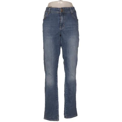 Spijkerbroek (Blauw) van Soyaconcept Katoen, Elastaan, Polyester