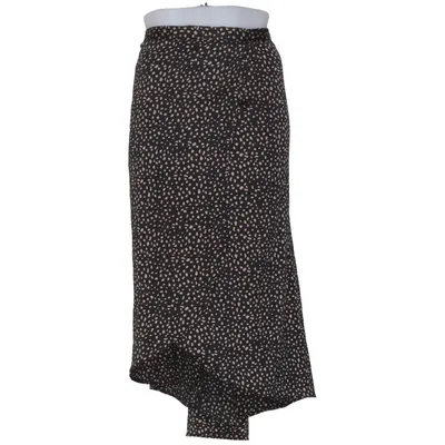 Jupe portefeuille (Noir, Beige) de Happy Holly Polyester