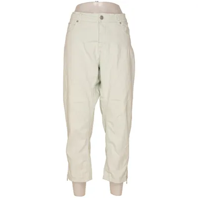 Three-quarter pants (Green) from KappAhl Cotton, Elastane, Polyester