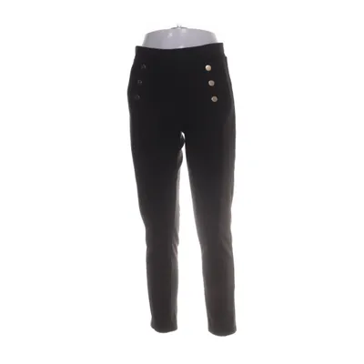 Pants (Black) from Elisa Immagine Cotton, Elastane, Polyester