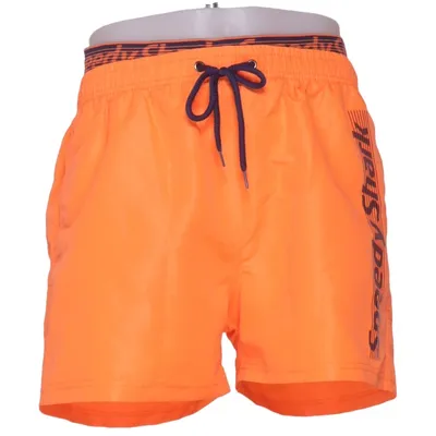 Badshorts (Orange) från Speedy Shark Polyester