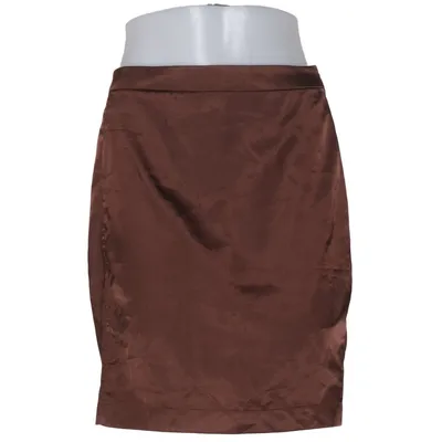 Nederdel (Brun) fra Sara Sieppi x NA-KD Elastan, Polyester