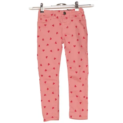 Jeans (Rosa, Röd) från Dopo Dopo Girls Bomull, Elastan, Nylon, Polyester