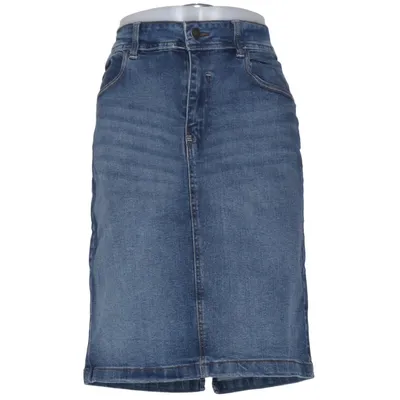 Jupe en jean (Bleu) de Skill Coton, Élasthane