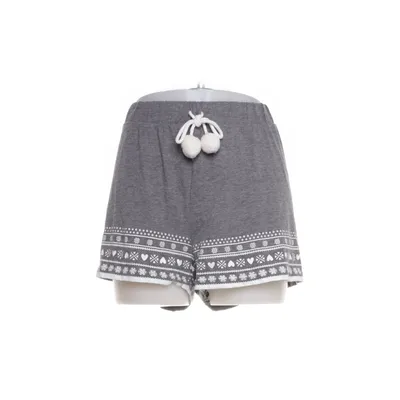 Pyjamashorts (Grijs) van Cubus Katoen, Polyester