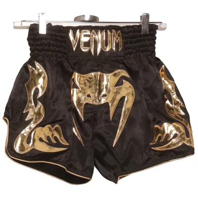 Kampsportsbyxor (Svart, Guldfärgad) från Venum Polyester