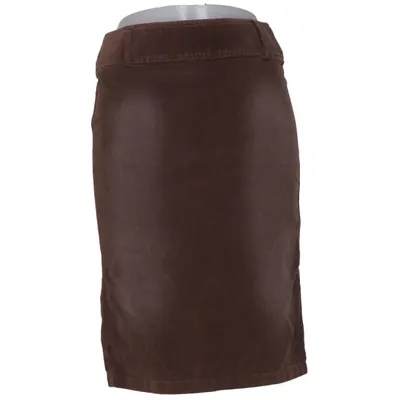 Skirt (Brown) from Sportmax Code Cotton, Elastane