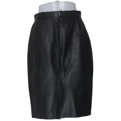Jupe en cuir (Noir) de St Michael Cuir, Polyester