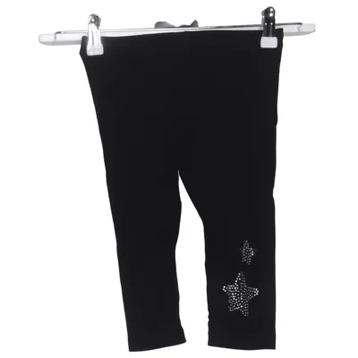 Leggings (Zwart) van Breeze Girls Katoen, Elastaan