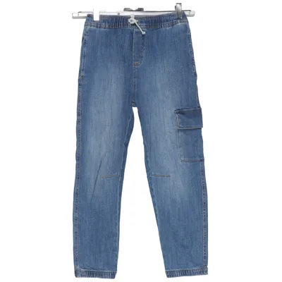 Jeans (Blue) from Zara Cotton, Elastane, Polyester