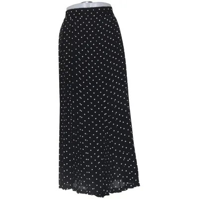 Maxi nederdel (Sort, Hvid) fra Ted Nicol Polyester